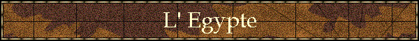 L' Egypte